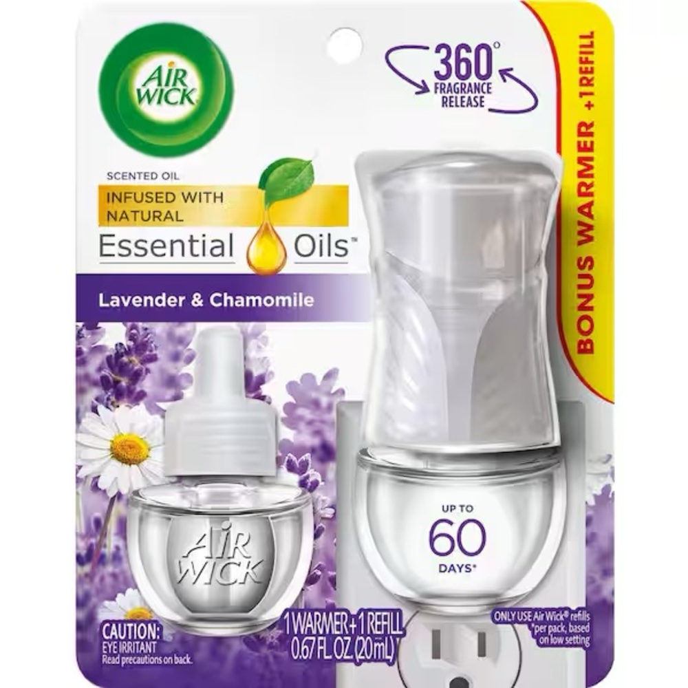 Air Wick Lavender & Chamomile Scented Oil Warmer